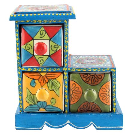 Spice Box Masala Rack Container Gift Items 